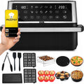 Frytkownica beztłuszczowa 11L Air Fryer Yoer 2800W 12 programów 23 elementy(Frytkownica beztłuszczowa 11L Air Fryer Yoer 2800W 12 programów 23 elementy)