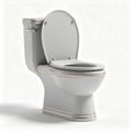 Toaleta wisząca z ceramicznego materiału przeznaczona do łazienki - 75 x 40 x 80cm