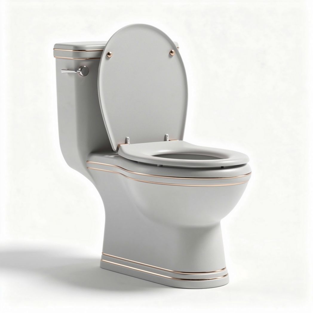 Toaleta wisząca z ceramicznego materiału przeznaczona do łazienki - 75 x 40 x 80cm