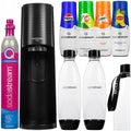 SATURATOR SODASTREAM TERRA 2 BUTELKI + 4x SYROPY PEPSI 7UP LIPTON